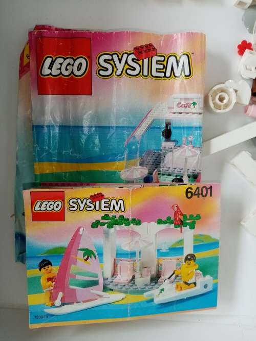 Vintage Lego Sand Dollar Cafe set 6401