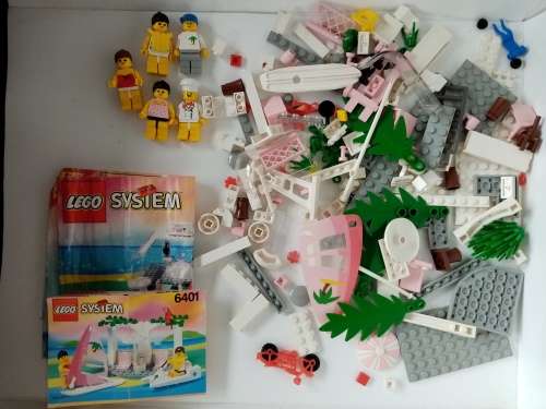 Vintage Lego Sand Dollar Cafe set 6401