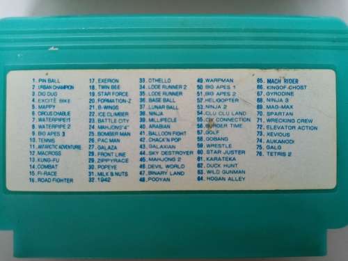 Vintage TV Game Cartridge Lot