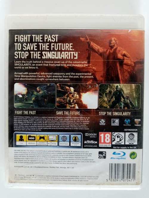 PS3 Singularity Game