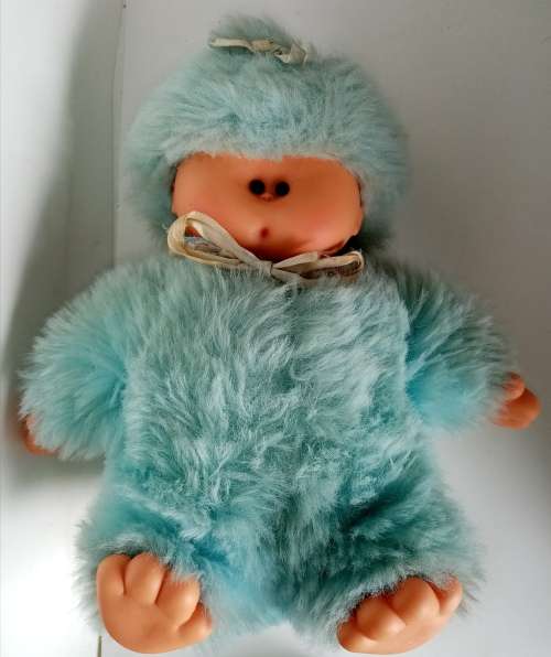 Vintage 1980`s Big Boulis Flouflis Greek Doll