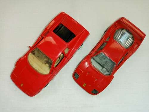 2 Ferrari Die Cast Models