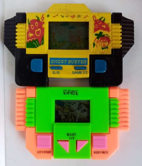 2 Vintage Handheld Games