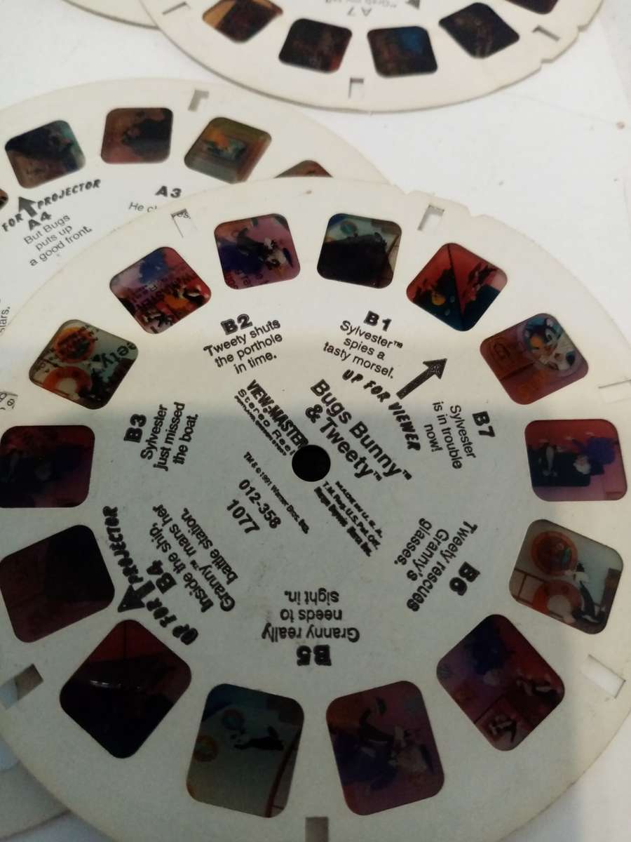 View Master lot with 3 Complete reel sets