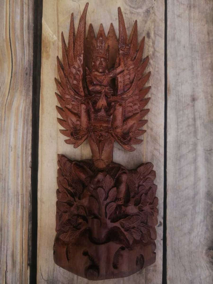 Carving - Wood - Garuda Vishnu - Bali, Indonesia