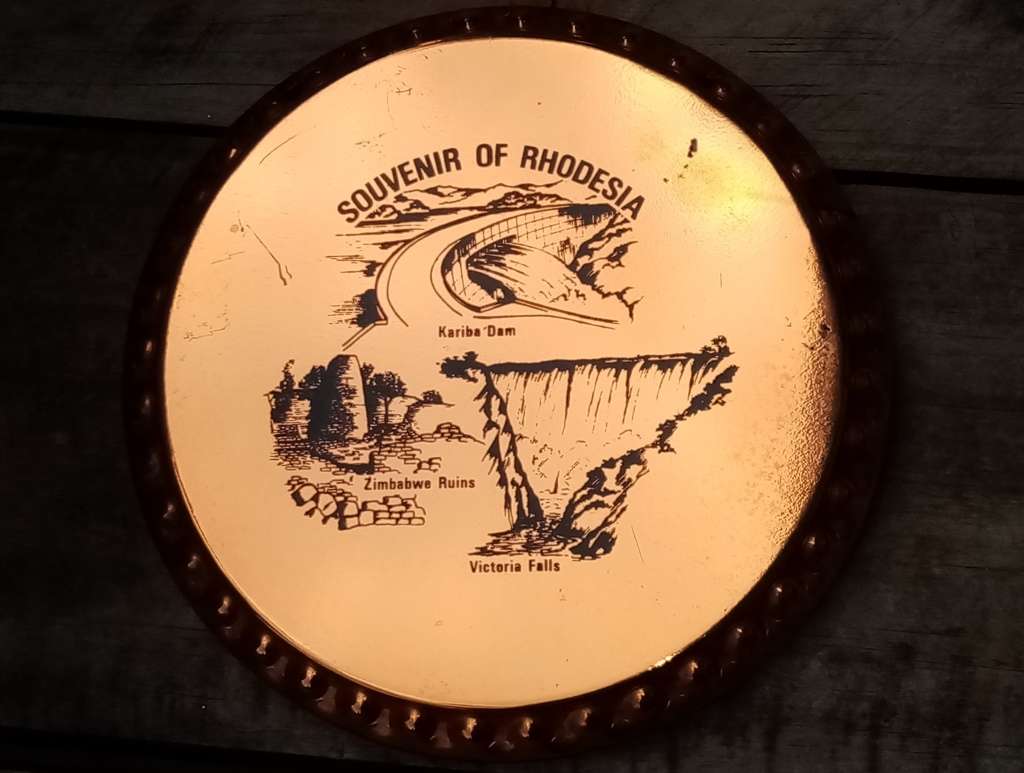 Brass Rhodesia Plaque