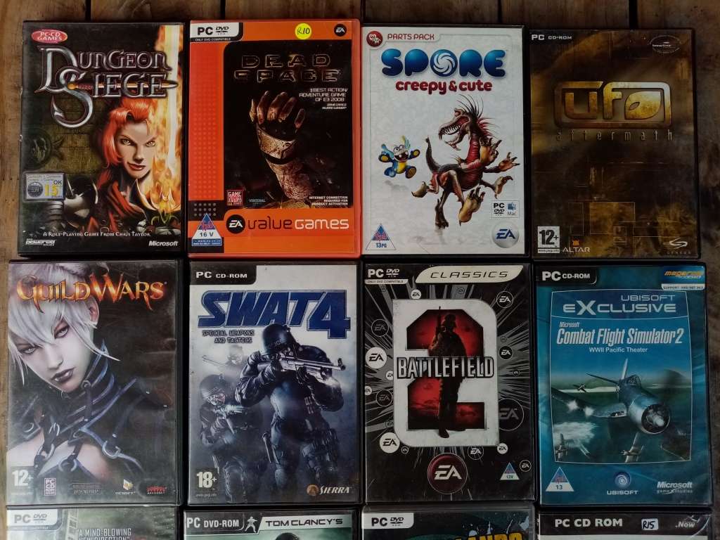 Massive PC Games Lot