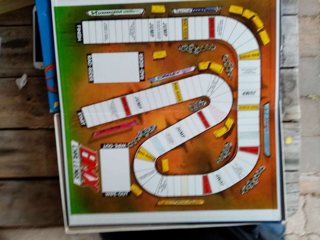 Vintage BMX Challenge Boardgame like new