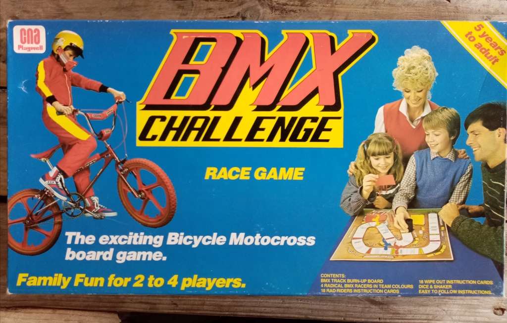 Vintage BMX Challenge Boardgame like new