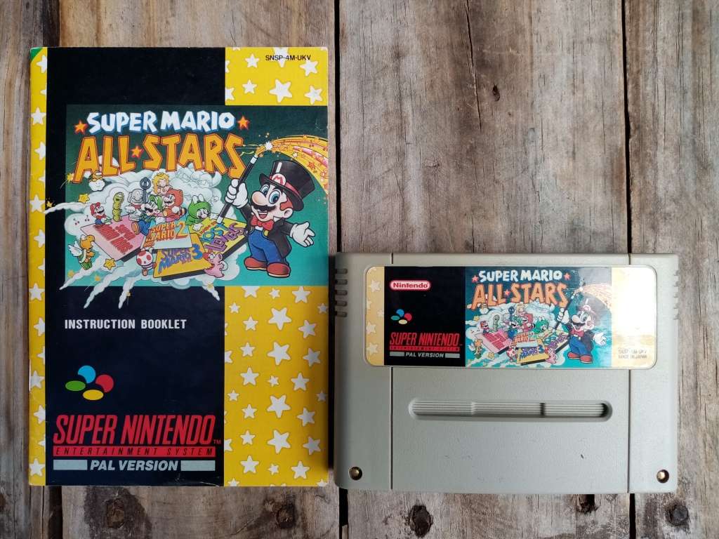 Super Nintendo Mario All Stars