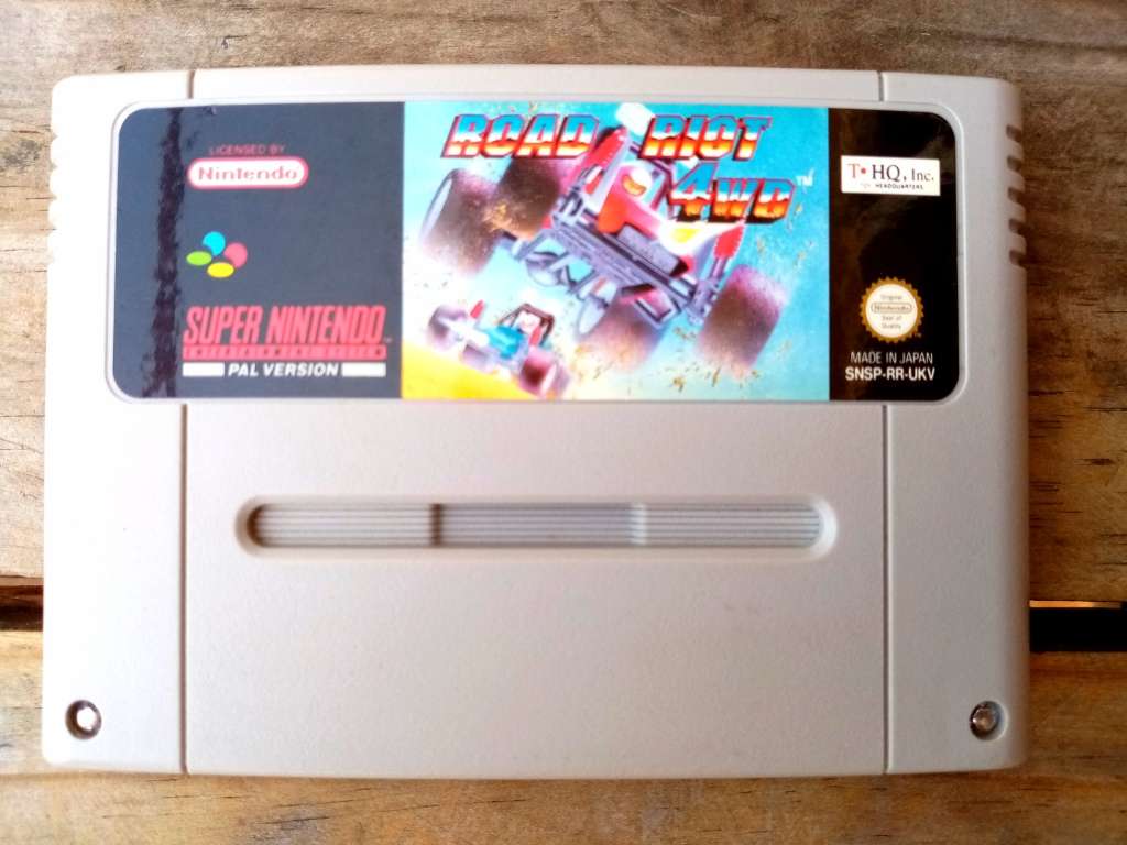Super Nintendo Road Riot 4WD
