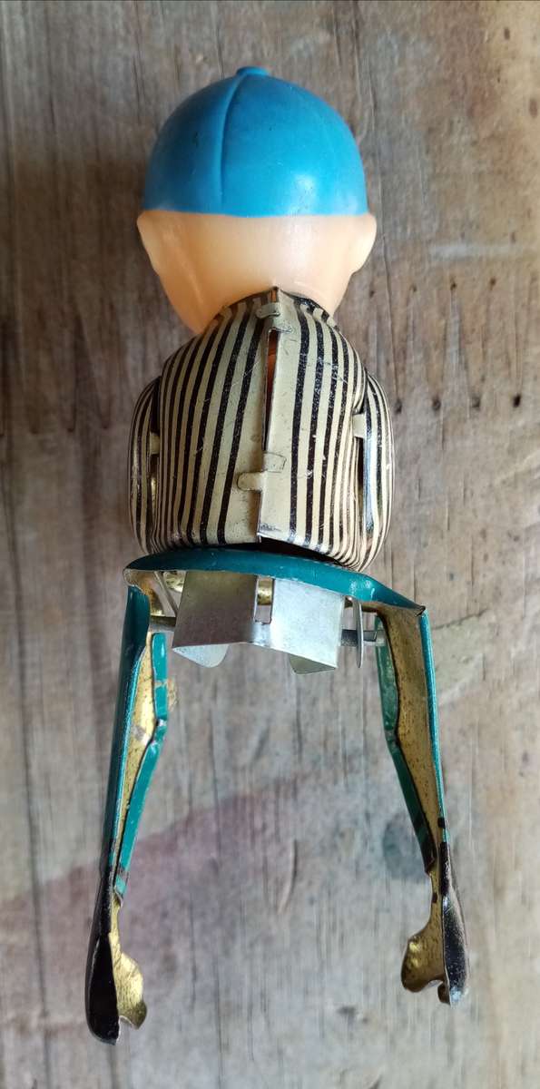 Tin Toy Motorcycle Rider