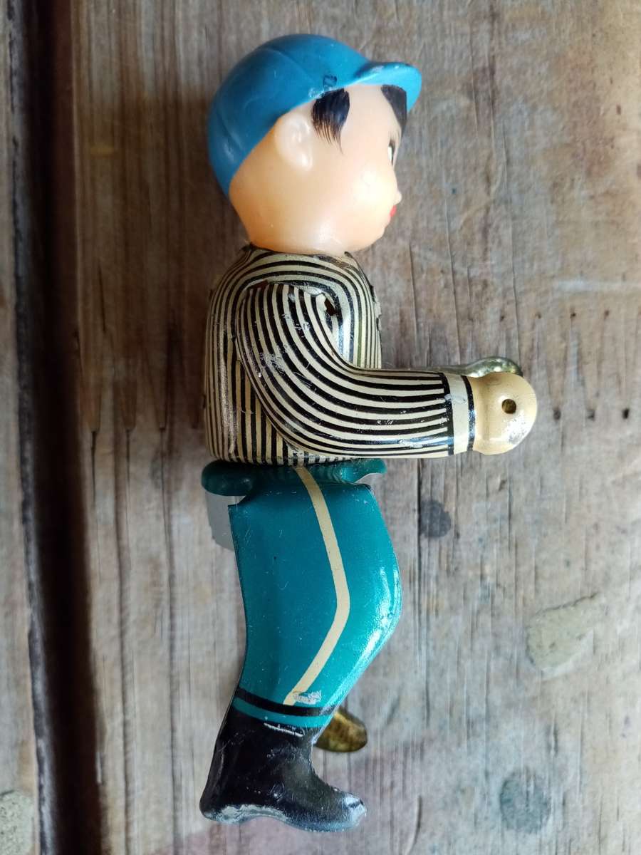 Tin Toy Motorcycle Rider