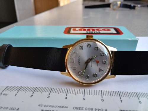 NOS Lanco "Work Man" from 1970, Swiss, Manual Wind, Free Shipping!