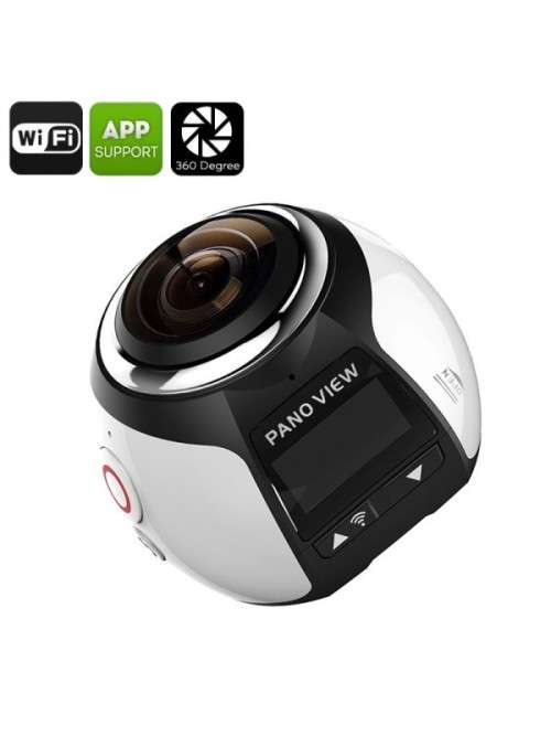 360 DEGREE 4K ACTION CAMERA (SILVER)