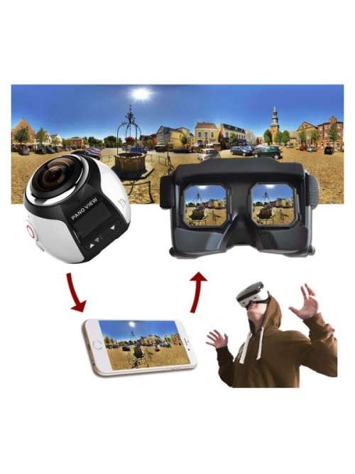 360 DEGREE 4K ACTION CAMERA (SILVER)