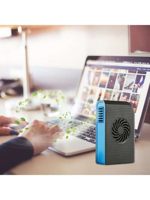 6000mAh Power Bank - High Capacity Lithium Battery, Built-In Fan, 55dB, Brushless Motor