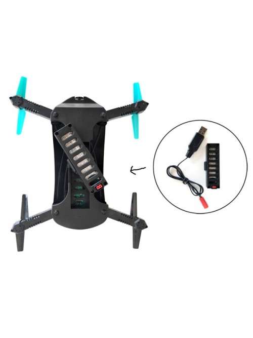 JYO180 Mini Drone - 2.4GHz WiFi Control, 720p HD Camera, 6 Axis Gyro, App Control, 500mAh, 30m Range