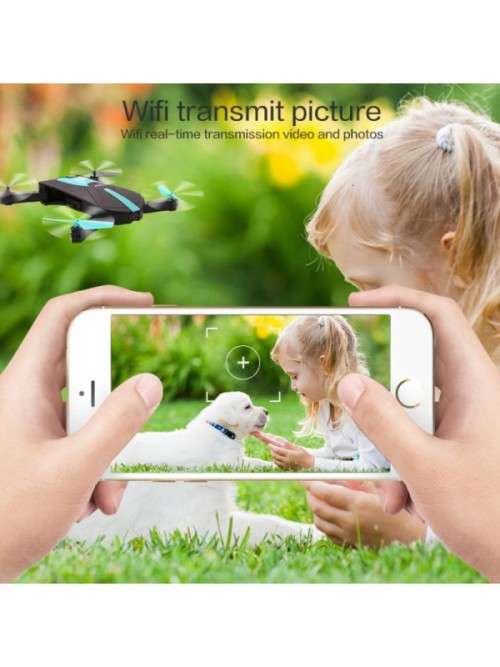 JYO180 Mini Drone - 2.4GHz WiFi Control, 720p HD Camera, 6 Axis Gyro, App Control, 500mAh, 30m Range