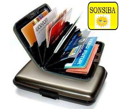 ALLIMINIUM ALLOY CREDIT CARD SECURITY WALLET!!!