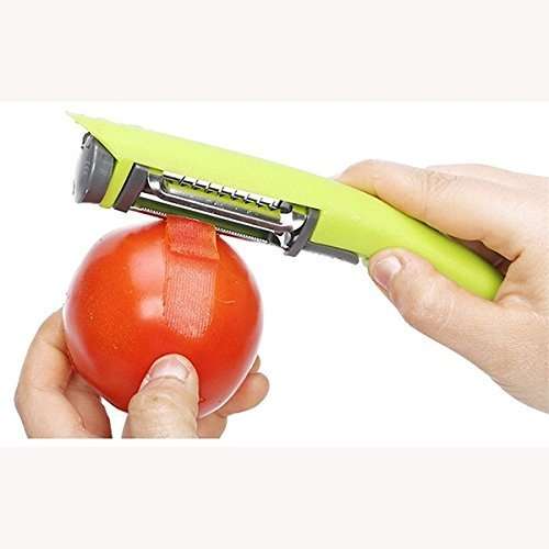 3 IN 1 TRI-BLADE VEGETABLE & FRUIT PEELER!!!