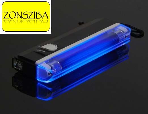 HANDHELD FLURESCENT DUAL UV BLACK LIGHT & TORCH!!!