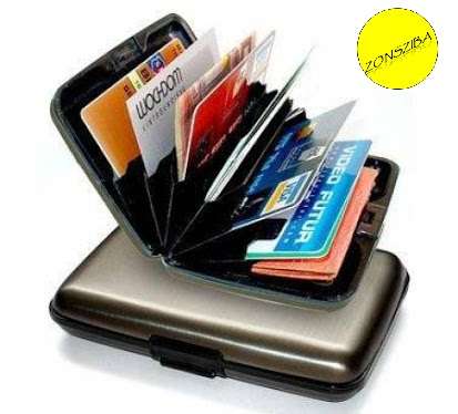 ALLIMINIUM ALLOY CREDIT CARD SECURITY WALLET!!!