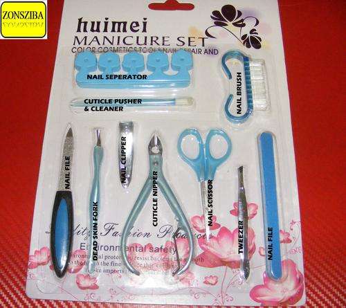 BLUE MANICURE SET!!!