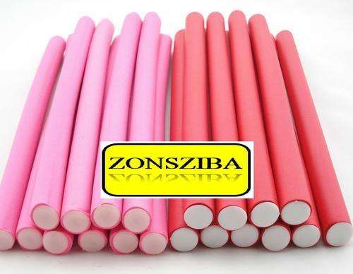 10  "BEAUTY- SLEEP " BENDABLE CURLERS (7mm thick) FOR MEDIUM TO LONG HAIR!!