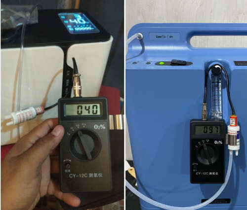 Industrial Portable Handheld O2 Purity Meter Oxygen analyzer