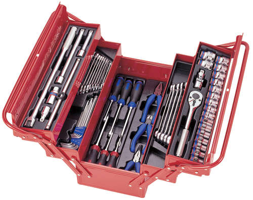 King Tony Tool Box Set Canterlever 62Pc