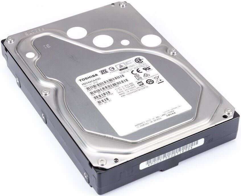 Toshiba HDD 3.5` Internal Bare Drive 4000GB (Renewed)