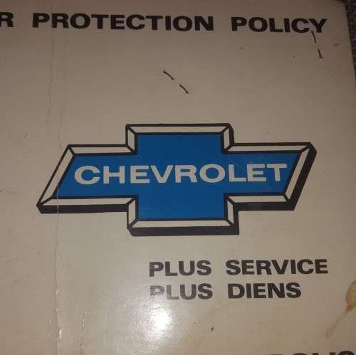 vintage car books chevrolet