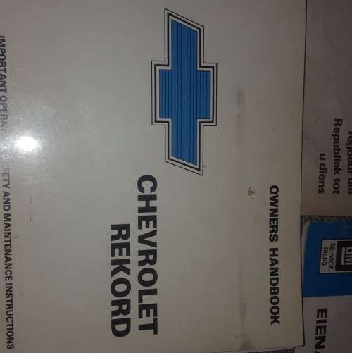 vintage car books chevrolet