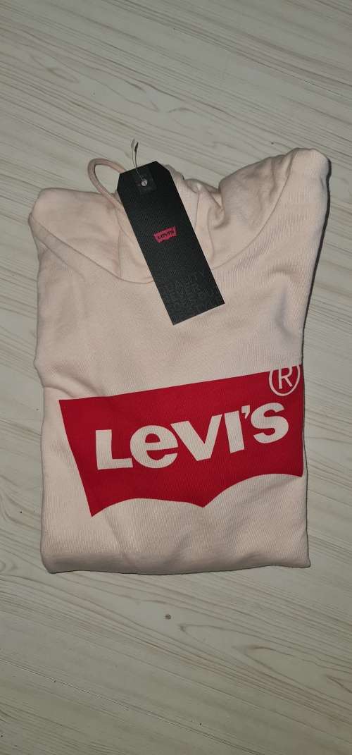 100% Original Levi`s Ladies Hoodie (Light Pink) Large - Brand new (Retail R799)