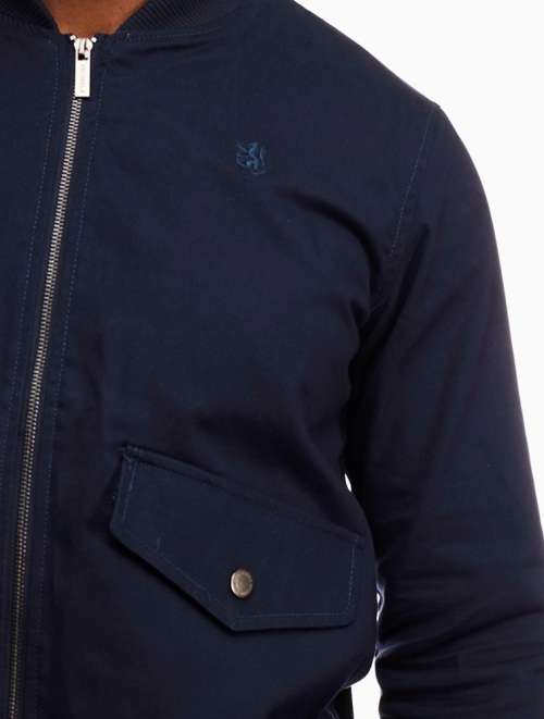 Original PRINGLE of Scotland Bomber Jacket (Navy) - Medium (Retail R3299)