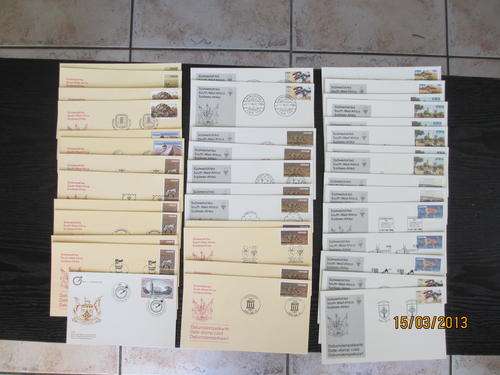 SWA date stamps and maxi cards - 111 items