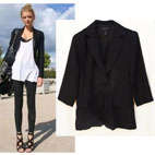 NEWYORKER STYLE 3 quaters sleeves Jacket