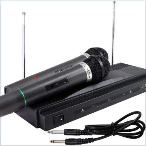 ***SLIM DESIGN*** 2 CHANNEL wireless microphone system+ Ultra Responsive Digital Reciever