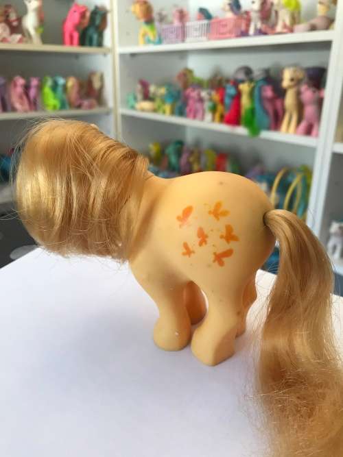 My Little Pony - Flat Foot Collector`s Pose - Butterscotch (1982)