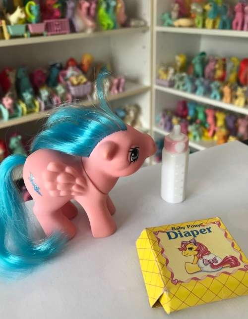 My Little Pony - Baby Firefly with accessories (1984)