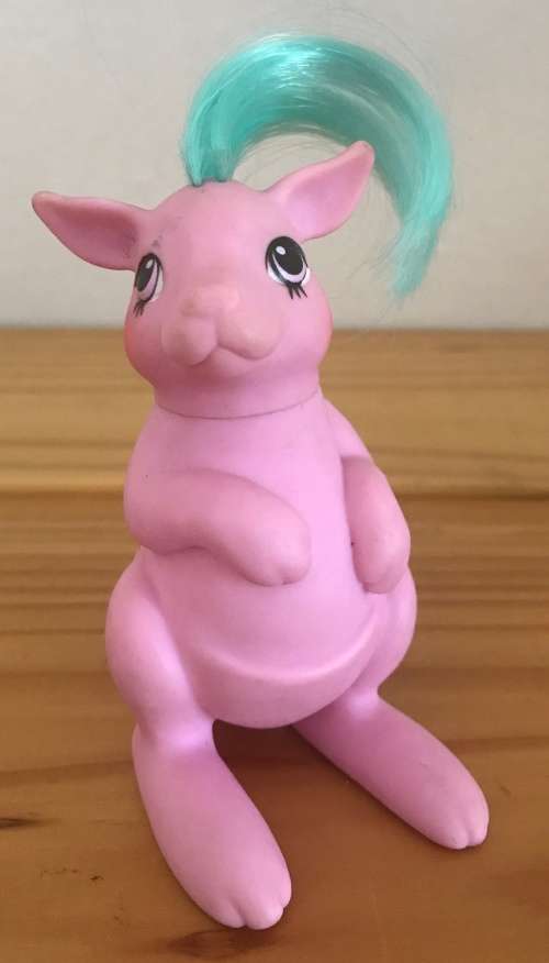 My Little Pony - Baby Ponies and Pretty Pals - Baby Hoppy the Kangaroo (hair trim) (1988) - RARE!