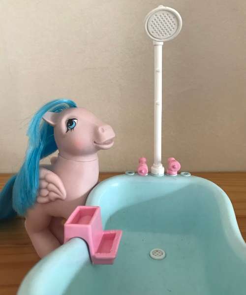 My Little Pony - Playset - Scrub-a-Dub-Tub (1988) (PONY NOT INCL.)