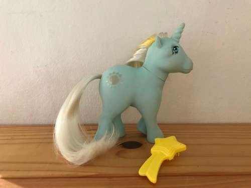 My Little Pony - Sunbeam with brush (1983) - GORGEOUS