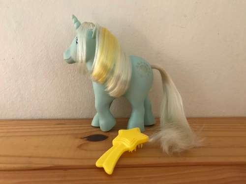 My Little Pony - Sunbeam with brush (1983) - GORGEOUS