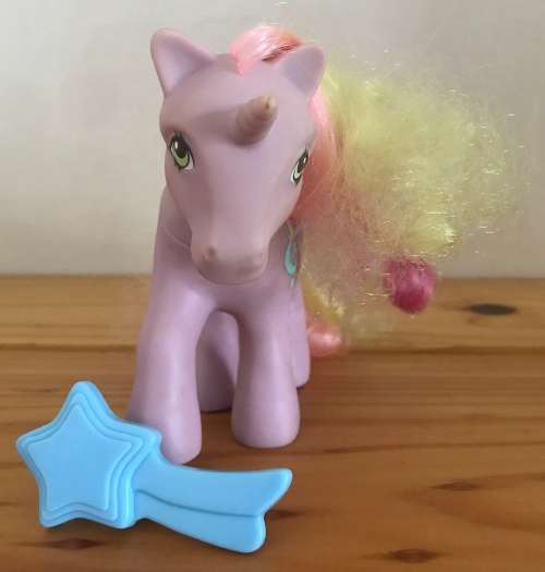 My Little Pony - Rainbow Curl Ponies - Streaky with brush (1989)