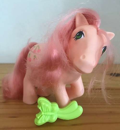 My Little Pony - Cherries Jubilee with brush (1984)