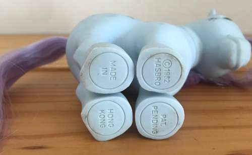 My Little Pony - Flat Foot - Blue Belle (TLC Bait) (1982)