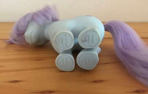 My Little Pony - Flat Foot Collector`s - Blue Belle (1982)