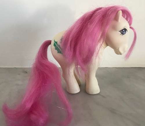 My Little Pony - Mail Order - Birthflower Pony - December Holly (1984) - RARE